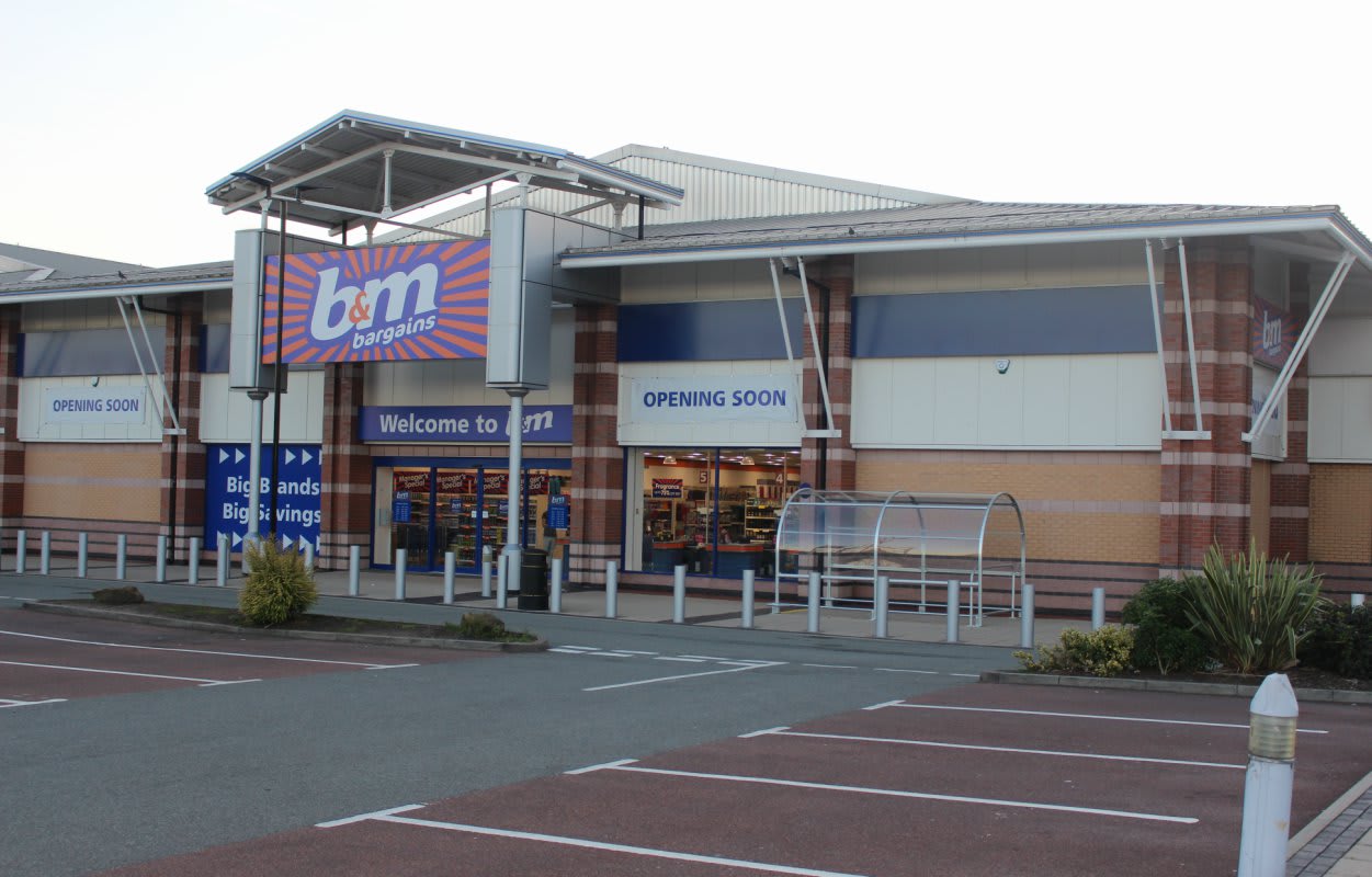 B&M's new Urmston Bargains Store at Trafford Retail Park