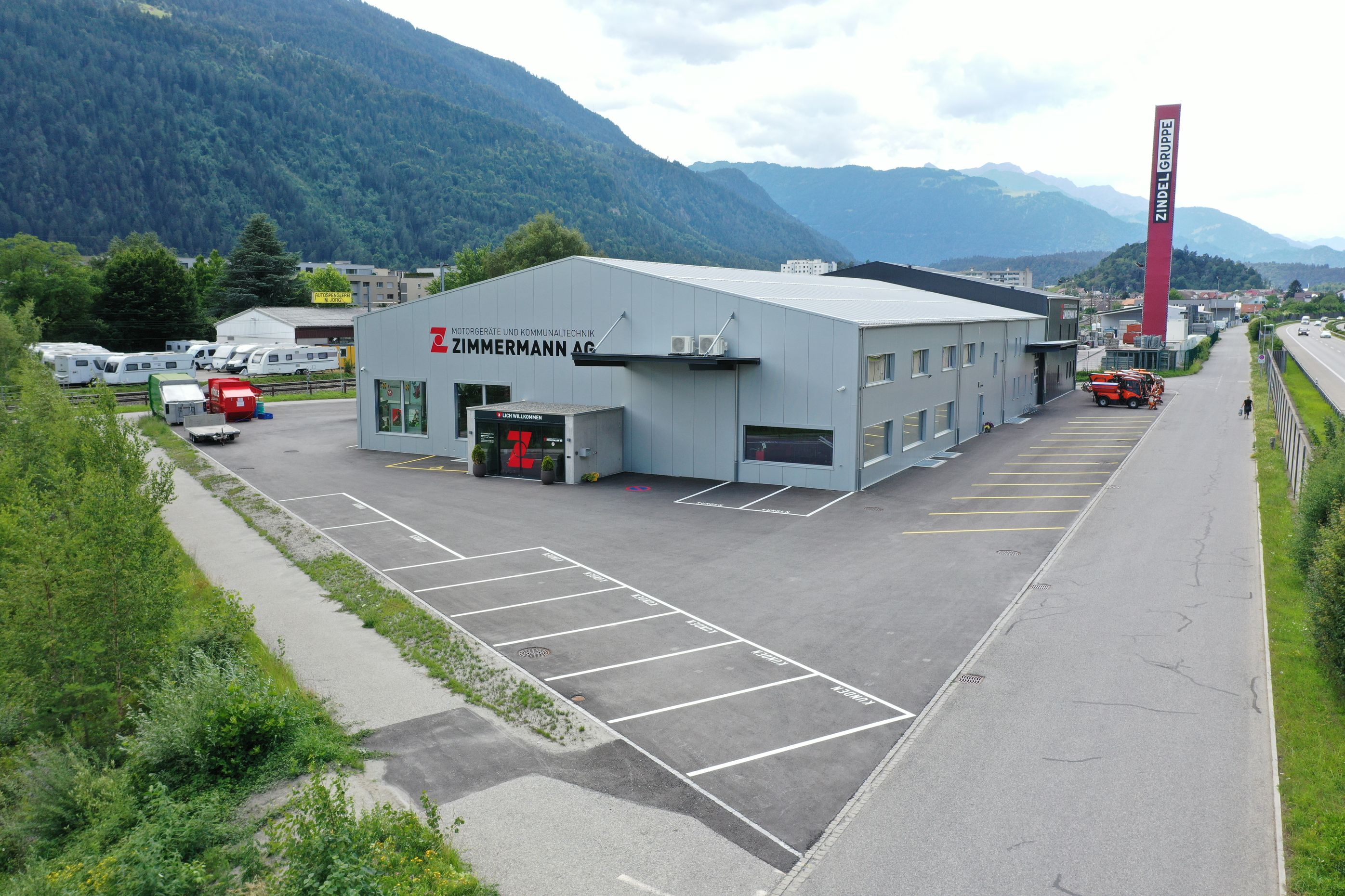 Zimmermann AG, Plong Muling 32 in Domat/Ems