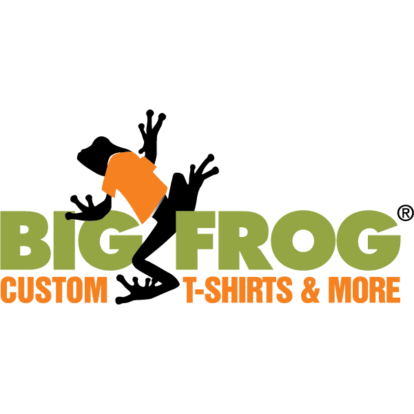 Big Frog Custom T-Shirts & More Logo