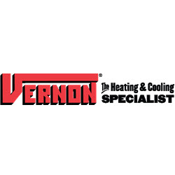 Vernon The Heating & Cooling Specialist Logo
