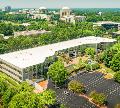 Our new temporary home at 2101 Rexford Road, Suite 100E 