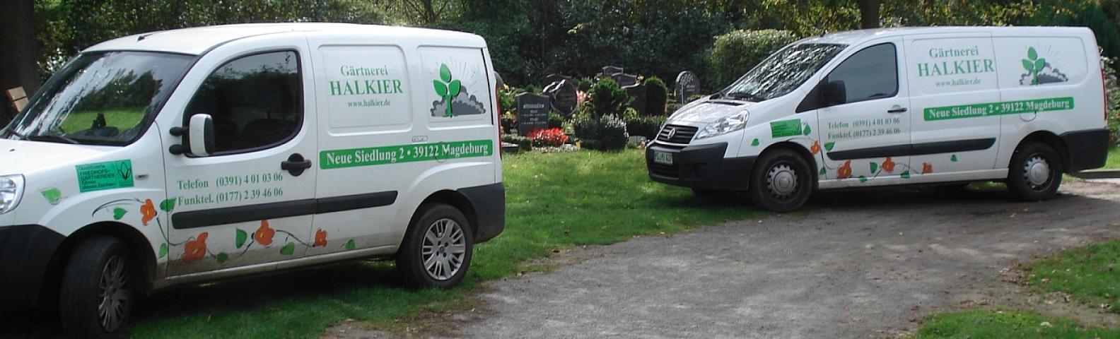Friedhofsgärtnerei Halkier, Inh. Michael Halkier, Neue Siedlung 2 in Magdeburg