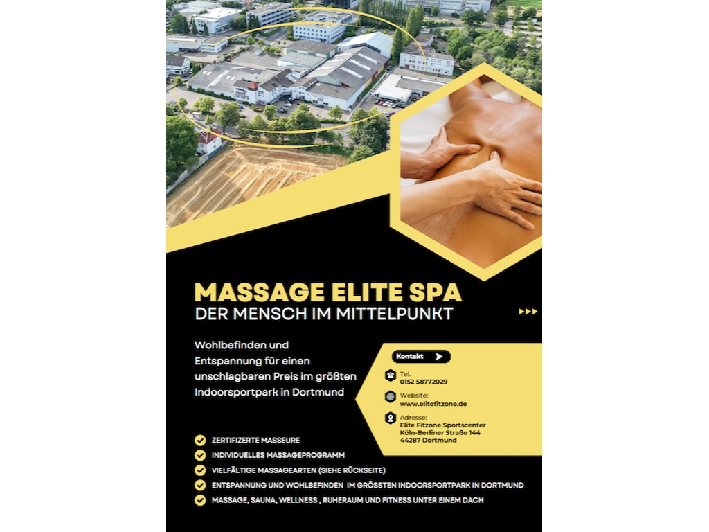 Massage Elite Spa, Köln Berliner Straße 144 in Dortmund