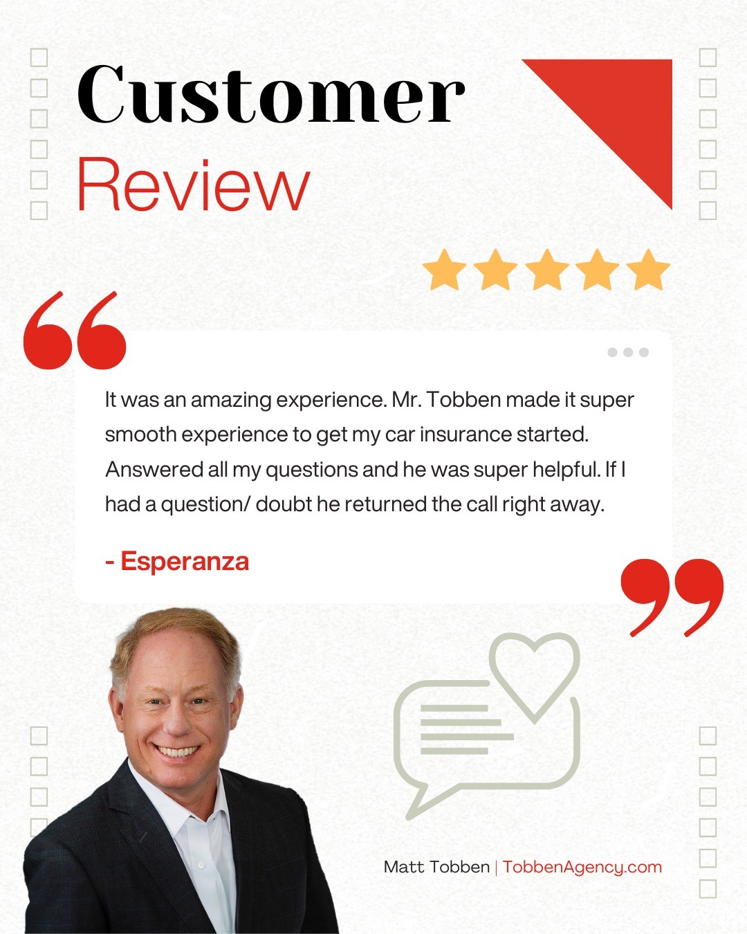 Thank you, Esperanza, for taking the time to share this. We truly appreciate your kind words.