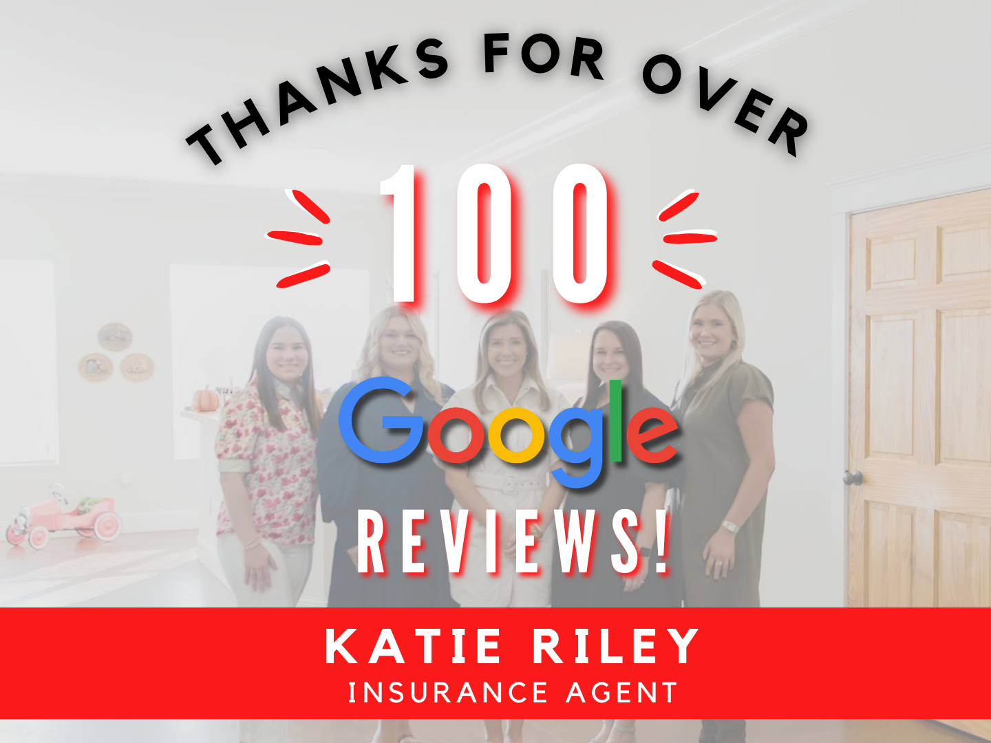 Thank you for over 100 Google Reviews!