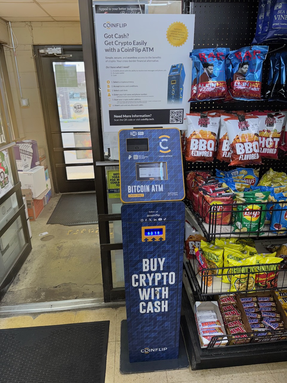 CoinFlip Bitcoin ATM - Party Liquors of Steger (Steger)