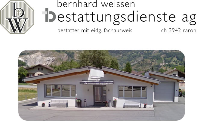 Bilder Bernhard Weissen Bestattungsdienste AG