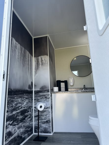 With warmer months and outdoor events around the corner don’t forget to book a luxury restroom trailer! A key addition to your celebration!