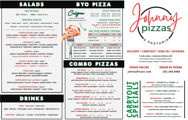 Images Johnny Pizzas & Pastaria