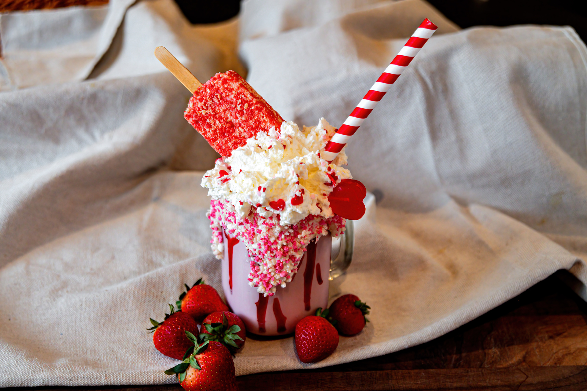 Strawberry Shortcake Shake (AMERICA 250)
