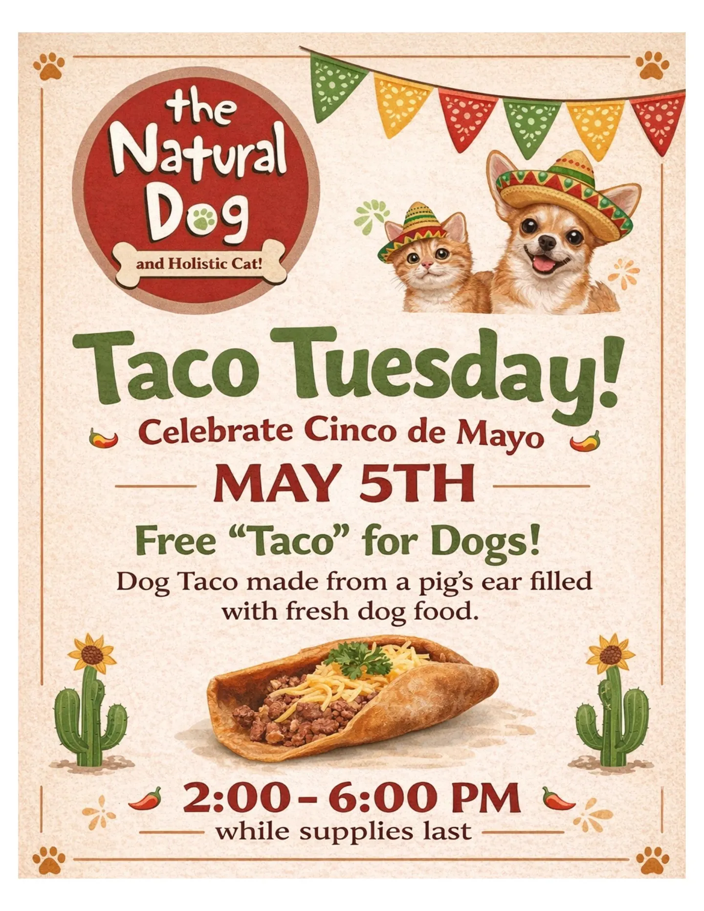 Image of Local Pet Event Taco Tuesday Nearby