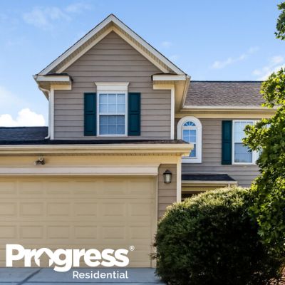 This Progress Residential home for rent is located near Charlotte NC.