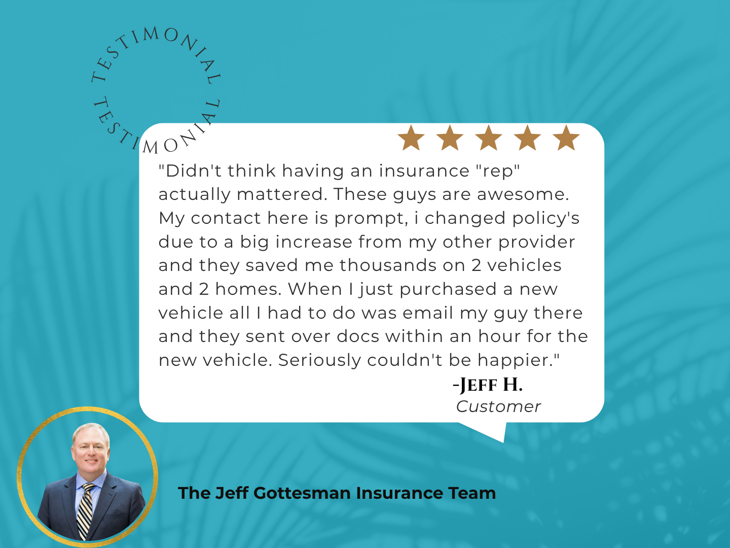 Thank you for your review, Jeff!