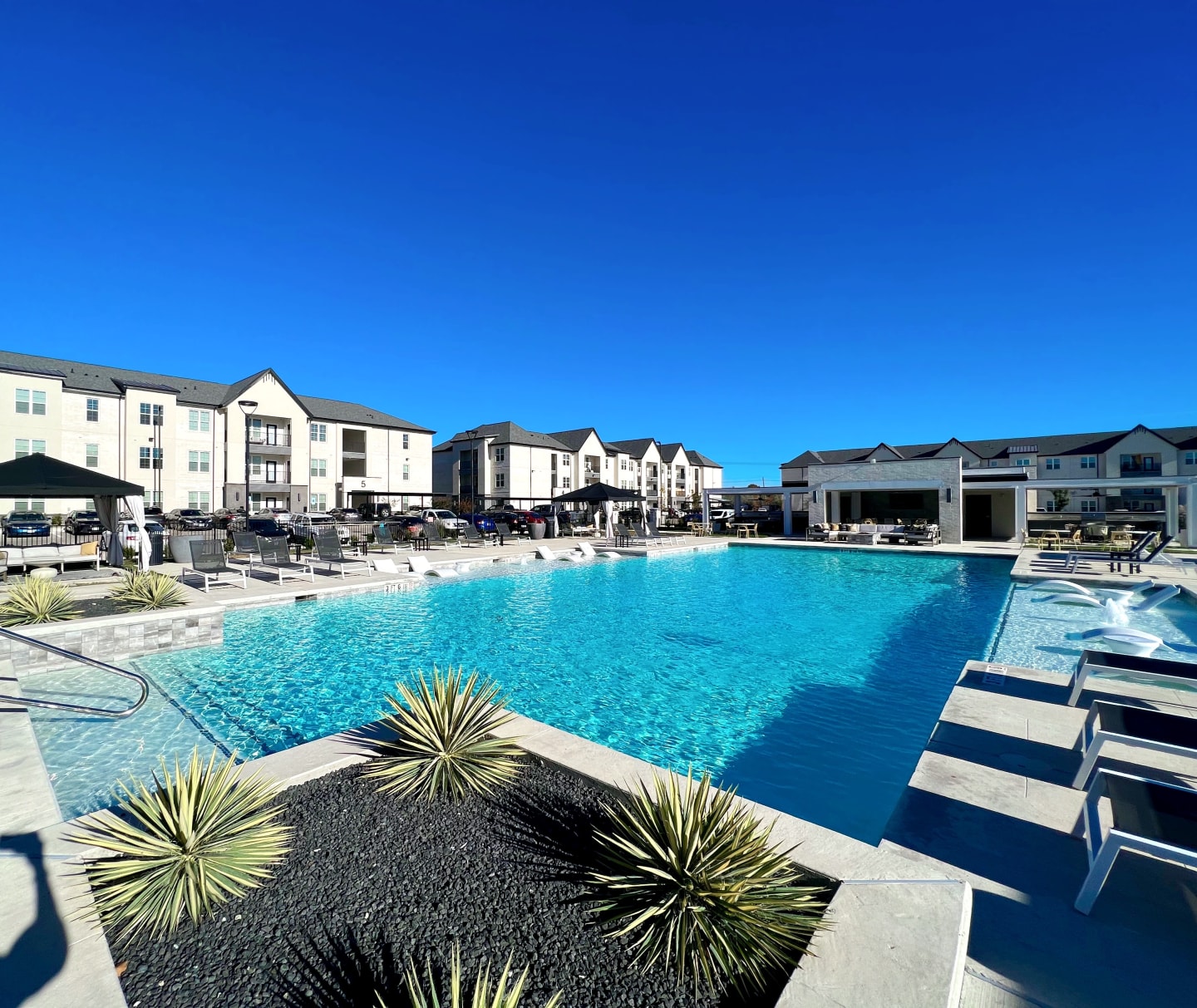 Resort Style Pool at The Fitzroy San Marcos Apartments, San Marcos, TX