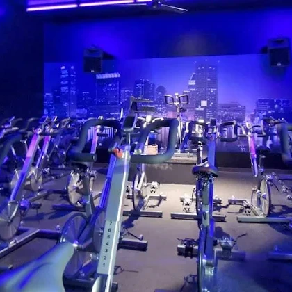 Ride harder at Brick Bodies Reisterstown. Our premium cycling studio delivers a high-energy group fitness experience with dynamic lighting and motivating instructors. The best gym near me for spin classes in Reisterstown, MD.