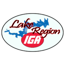 Lake Region IGA and The Beer Store Logo