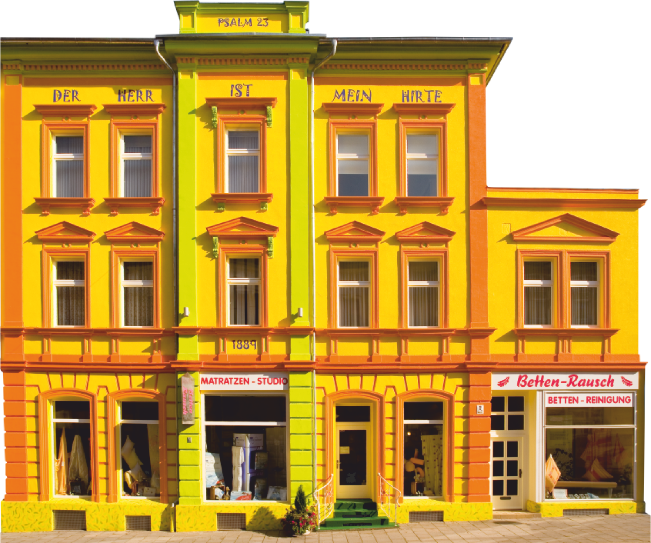 Betten-Rausch am Hauptbahnhof in Hof (Saale) - Logo
