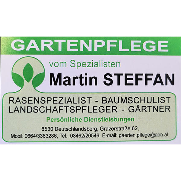 Steffan Martin Gartenpflege  8530 Deutschlandsberg
