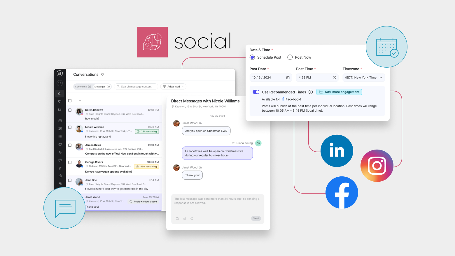 tips for social media success Yext social