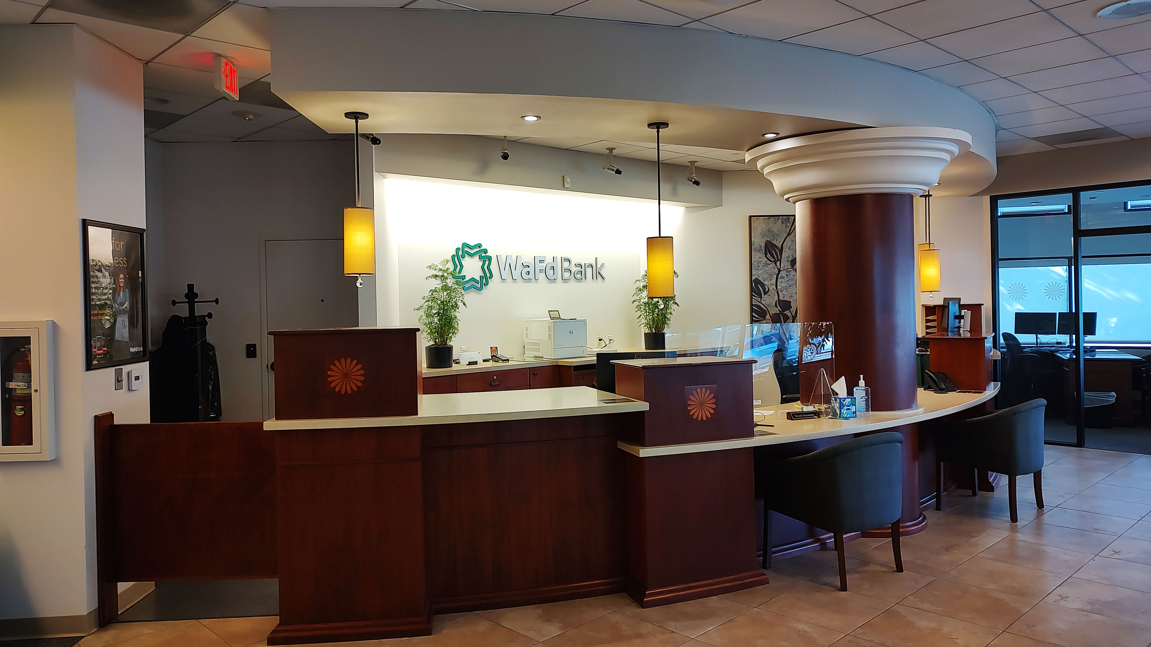 Photo of the WaFd Bank Branch location in Burbank, California. Located at 4100 W Alameda Ave. Ste 104, Burbank, CA  91505