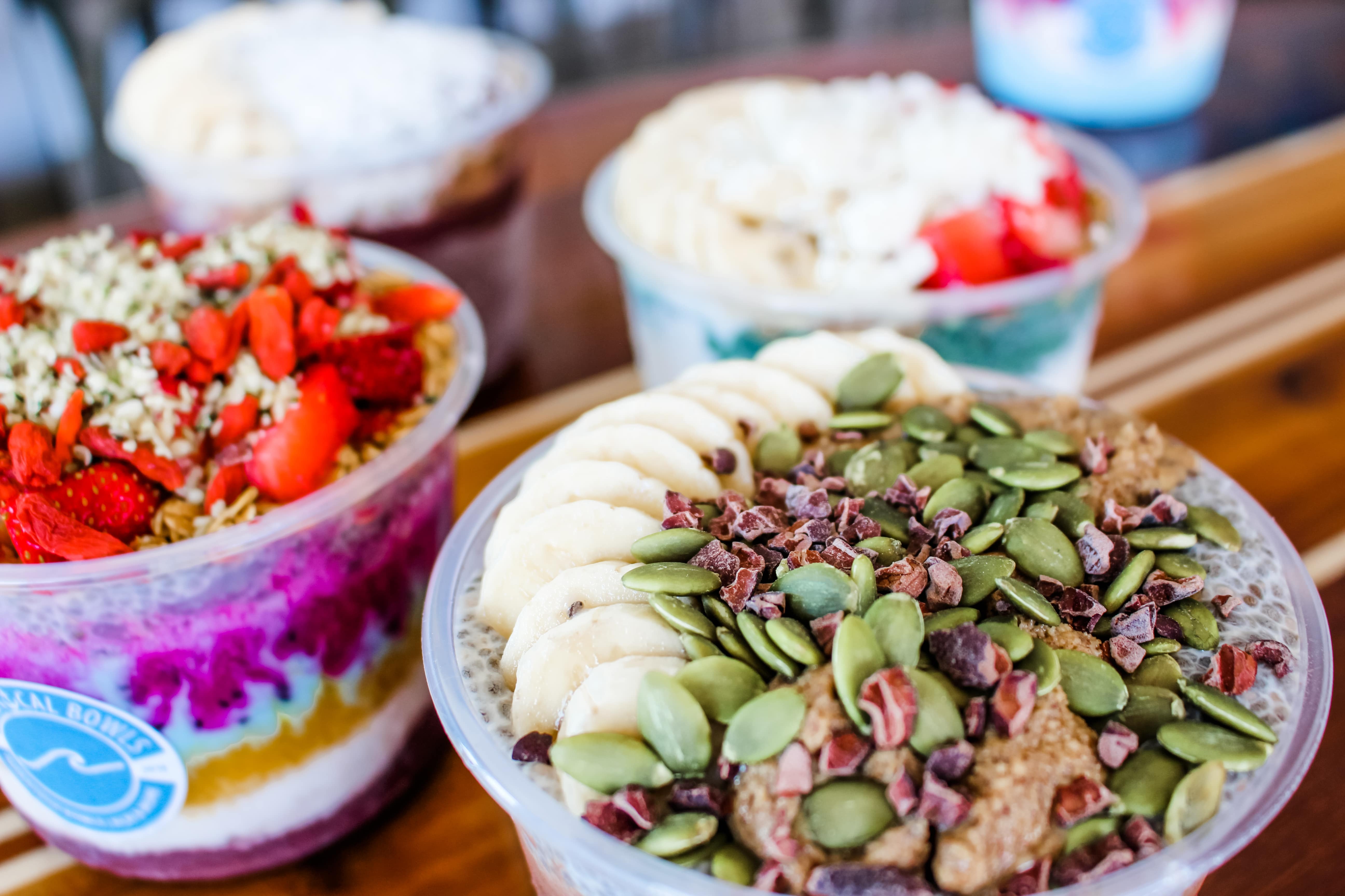 We have a variety of pre-built Signature bowls to choose from and also have the option to build your 