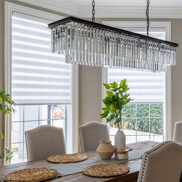 Shadings allow light to enter while reducing glare and keeping out UV rays that can damage your furniture. Choose from a wide selection of designer fabrics to find the shade that's right for you.