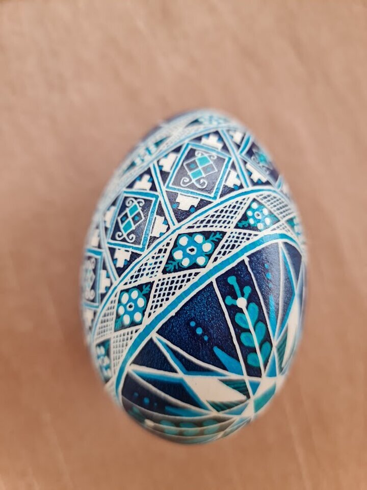 Bilder Gabriele Krecht - Wachstechnik Ostereier & Christbaumkugeln