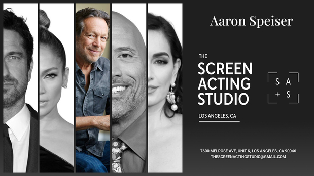 Images Aaron Speiser - The Screen Acting Studio