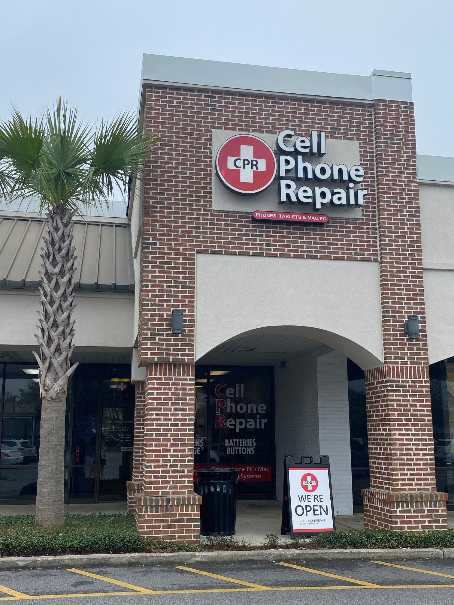 Storefront of CPR Cell Phone Repair Summerville SC