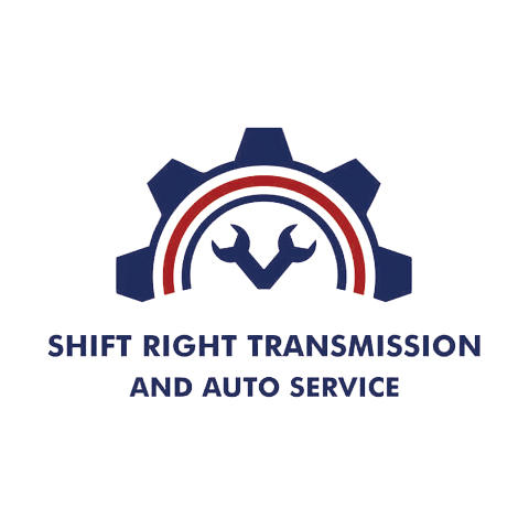 Shift Right Transmission and Auto Service Logo