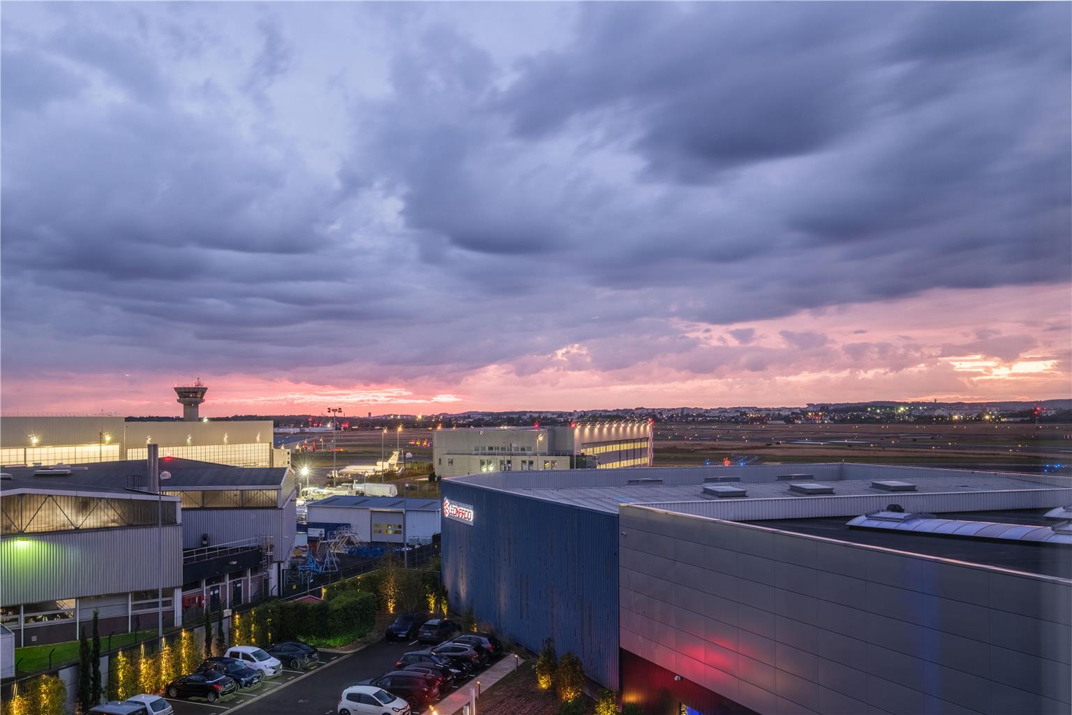 View from guest room