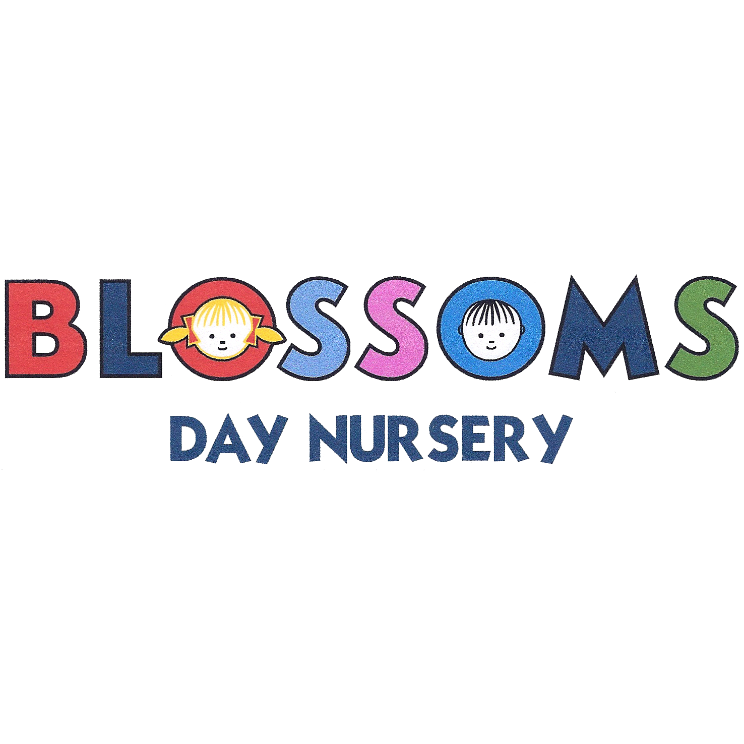 LOGO Blossoms Day Nursery Leicester 01162 448600