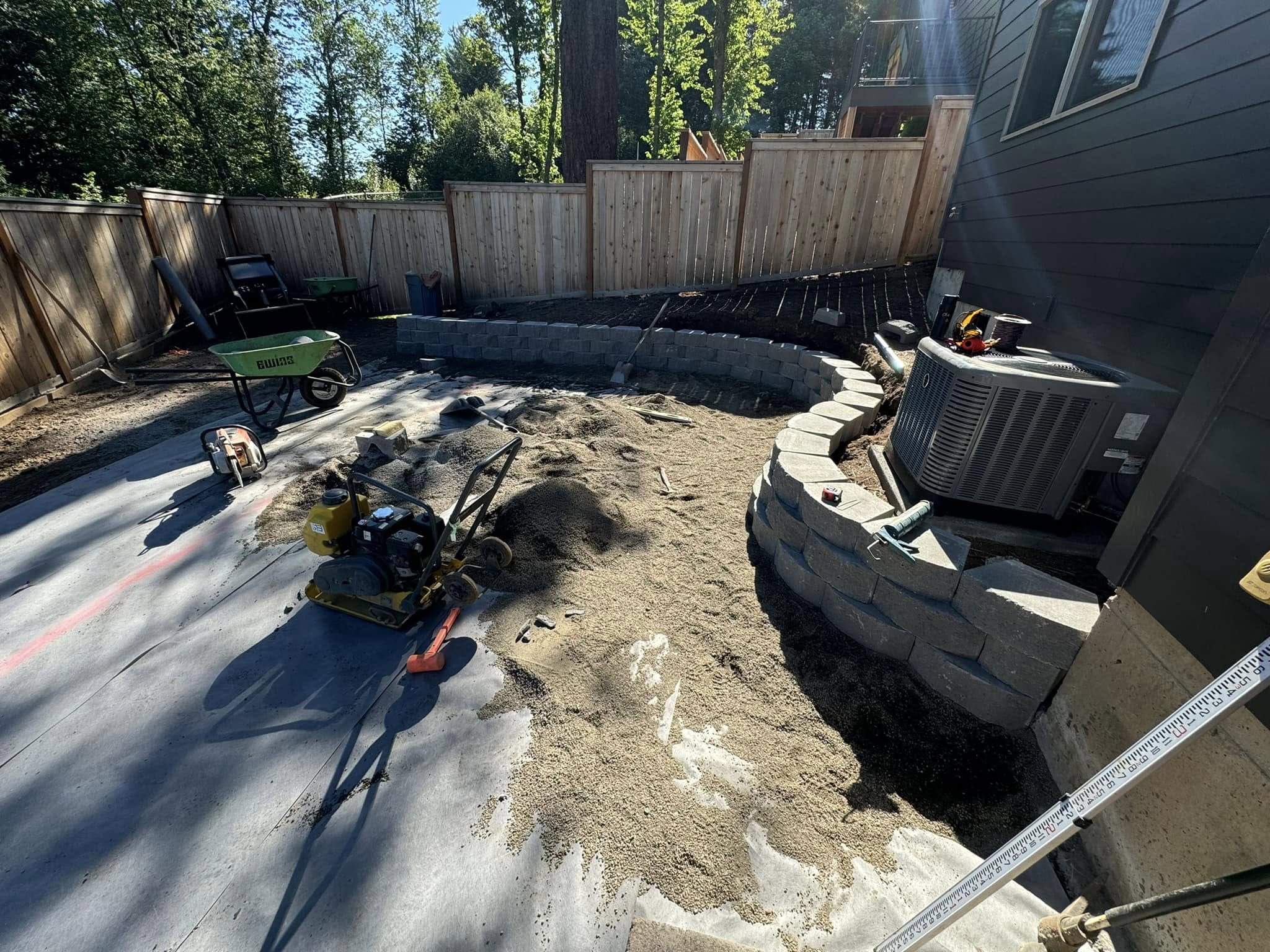 Custom Landscape Design Canby, OR
At Smart Donkey Hardscape & Construction LLC, we offer personalized landscape design services in Canby, OR to turn your ideas into a one-of-a-kind outdoor environment. We combine artistic planning with practical layout to create spaces that reflect your style and meet your needs. From concept to completion, your landscape is crafted with care.