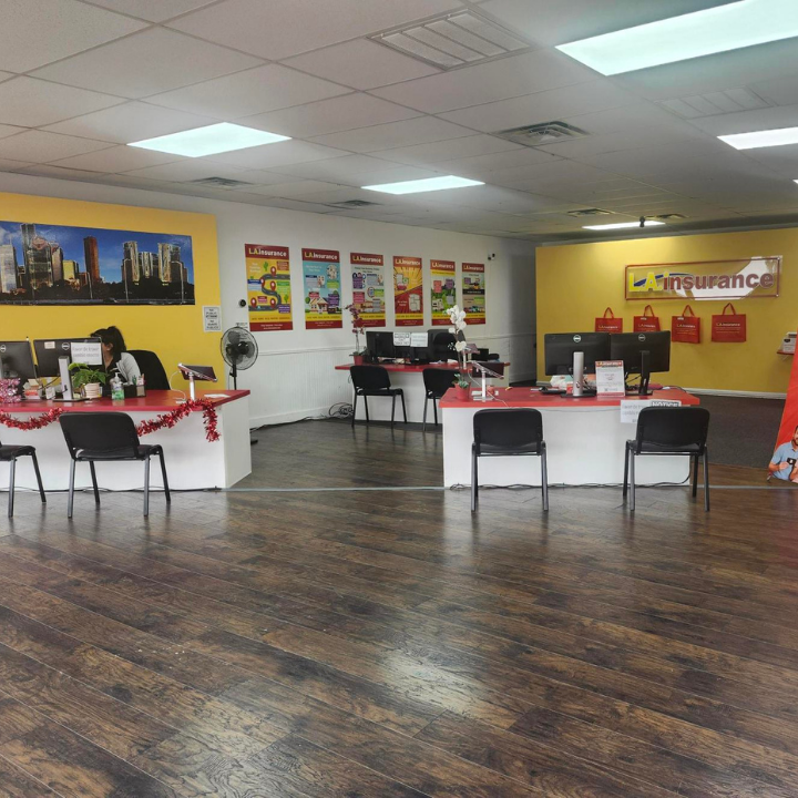 Interior of the L.A. Insurance Agency located at 5320 Antoine Dr in TX 