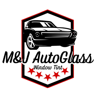 M&J Auto Glass and Window Tint Logo