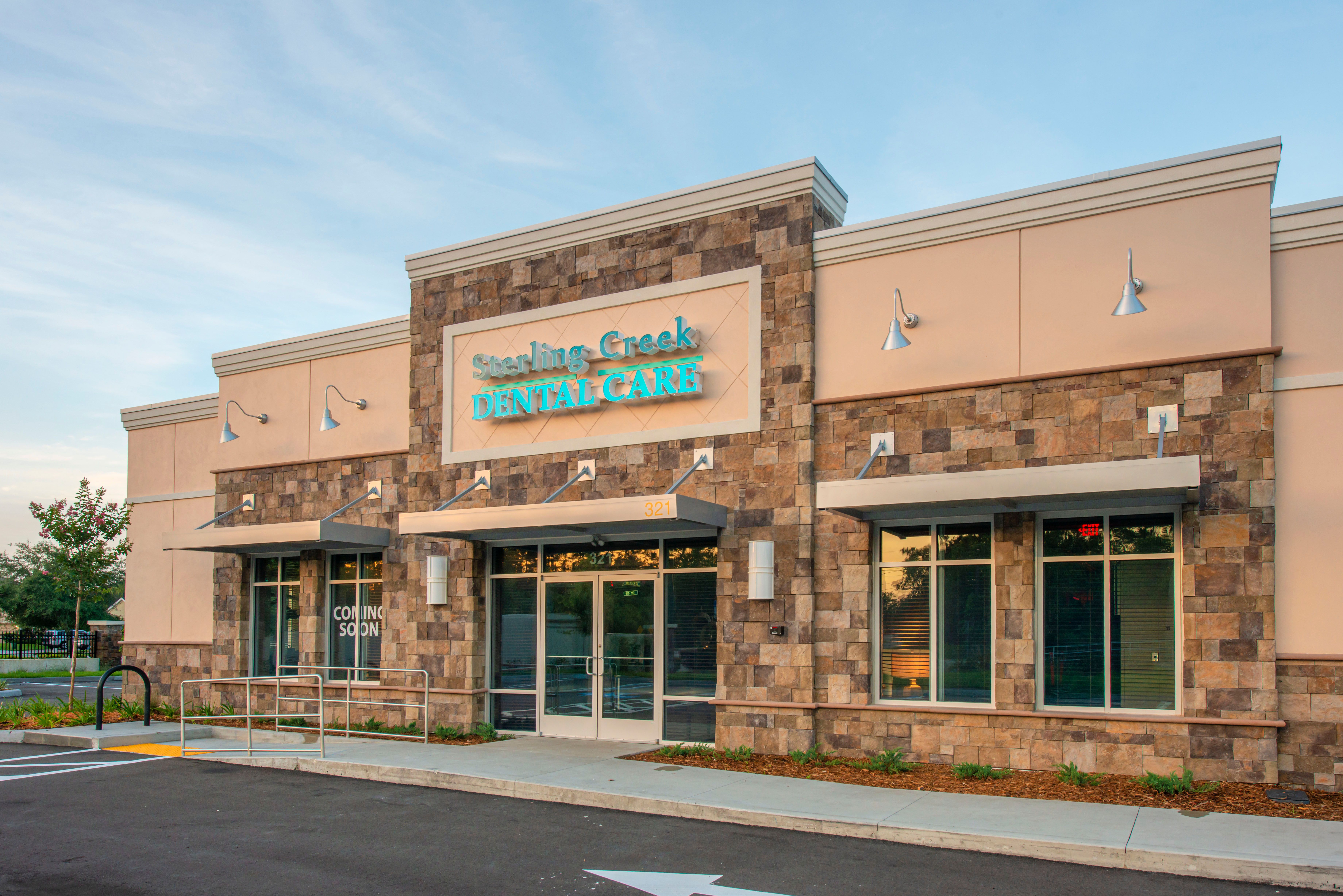 Front of office, Sterling Creek Dental Care. Dentist in Oviedo, FL. 