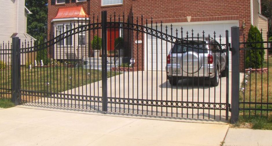 Driveway Iron Gate