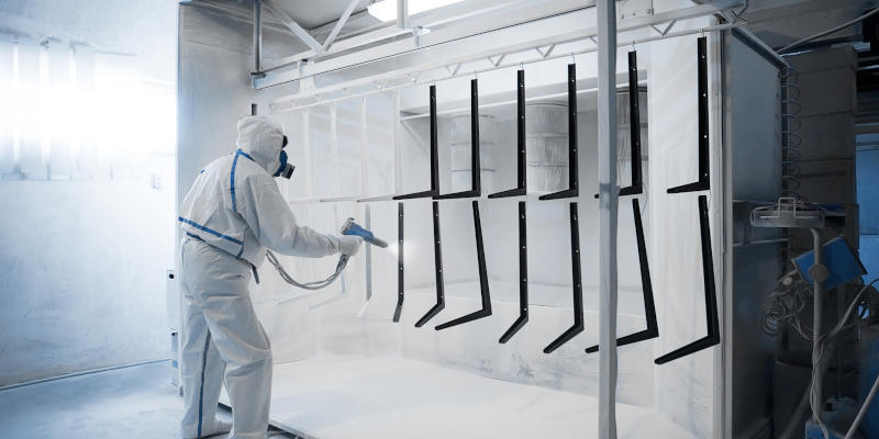 WE ARE EQUIPPED TO HANDLE VARIOUS POWDER COATING PROJECTS.
