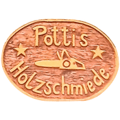 Logo Potti's Holzschmiede Inh. Thomas Potkownik Kettensägenschnitzerei Carving