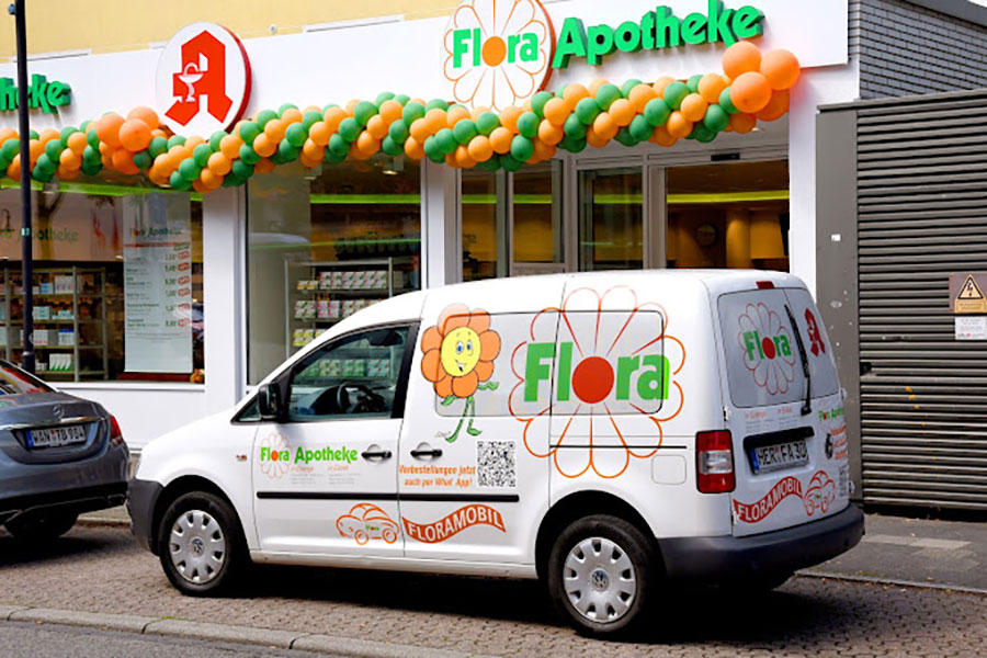 Flora Apotheke in Crange, Hauptstraße 343 in Herne