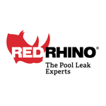 RED RHINO - The Pool Leak Experts Logo