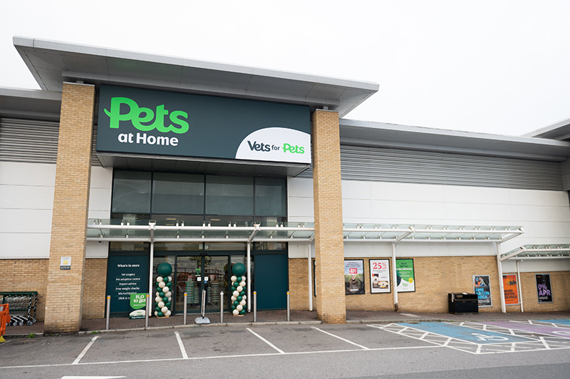 Front of the location