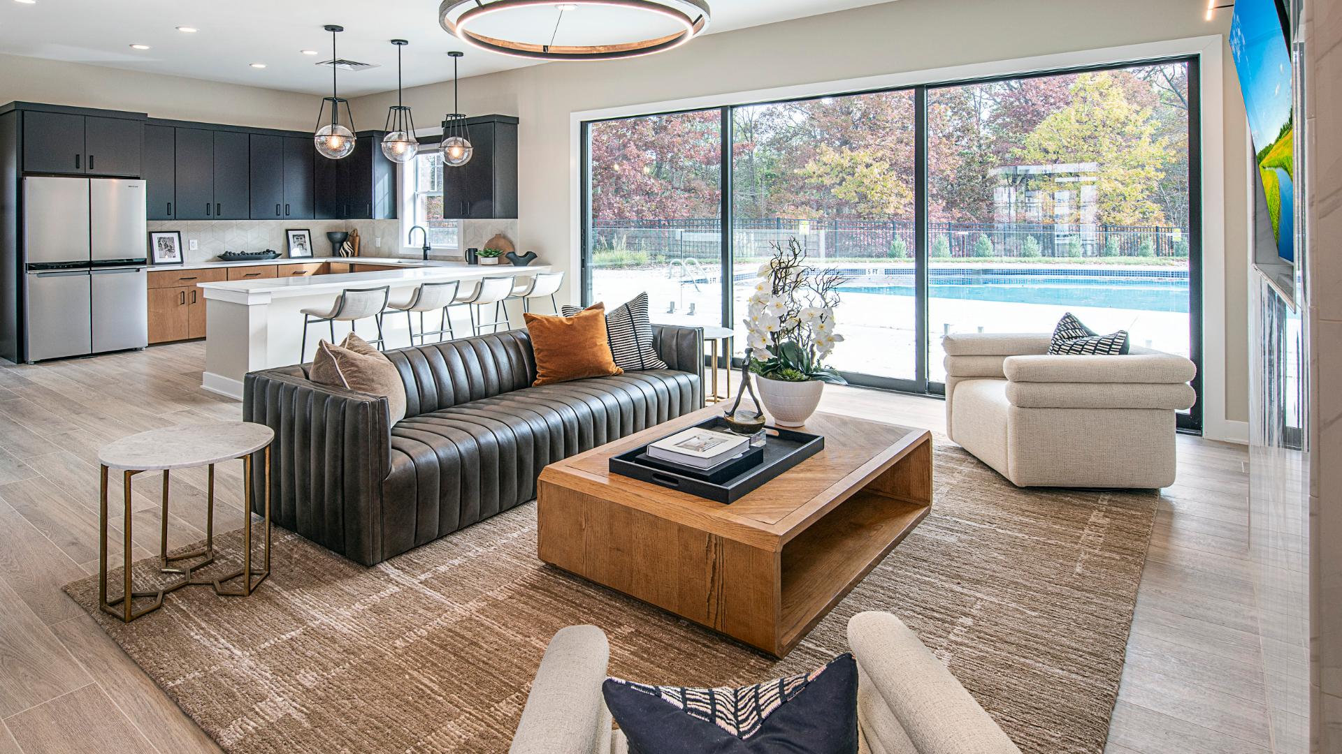 Beautifully designed clubhouse offers an inviting space to gather, connect, and enjoy time with neighbors, family, and friends