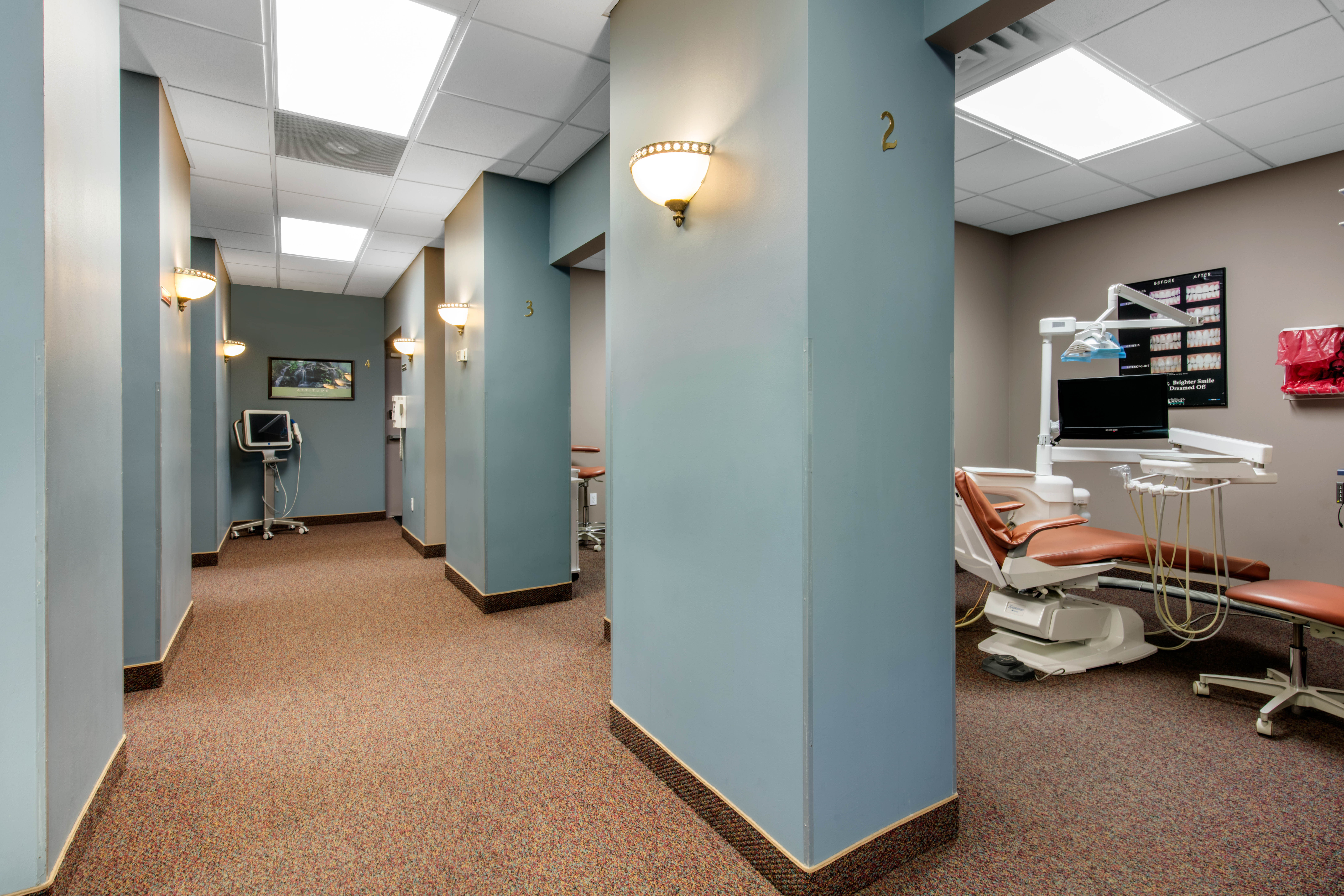 Hallway, Smile for Life Dental Care. Dentist in Festus, MO. 