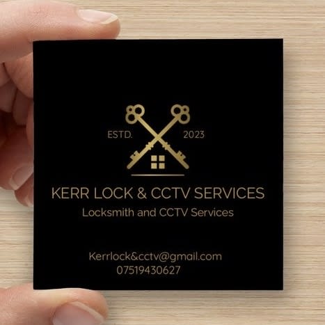 Kerr Lock & CCTV Services Logo