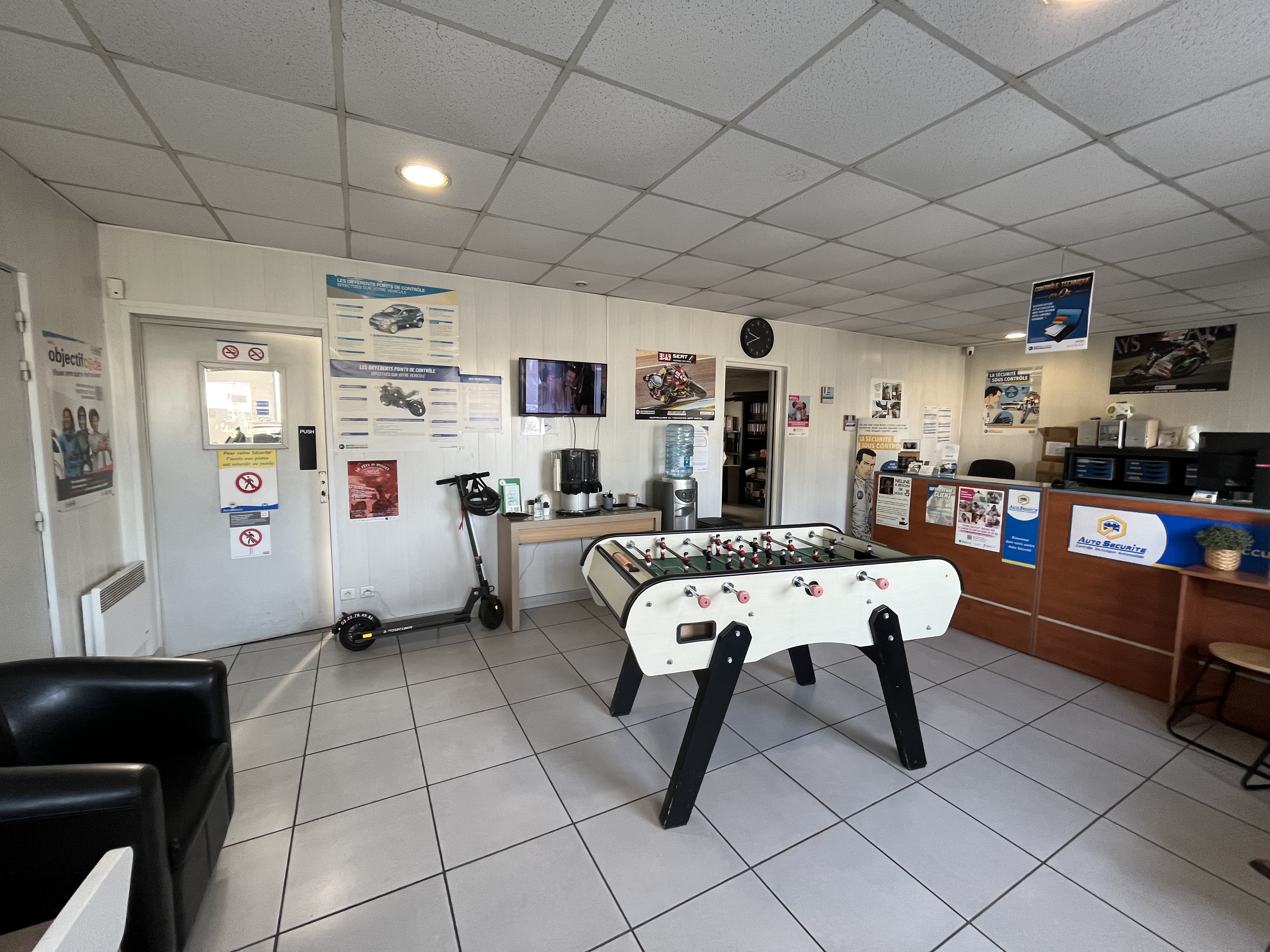 Salle d'attente Autosécurité Montdidier