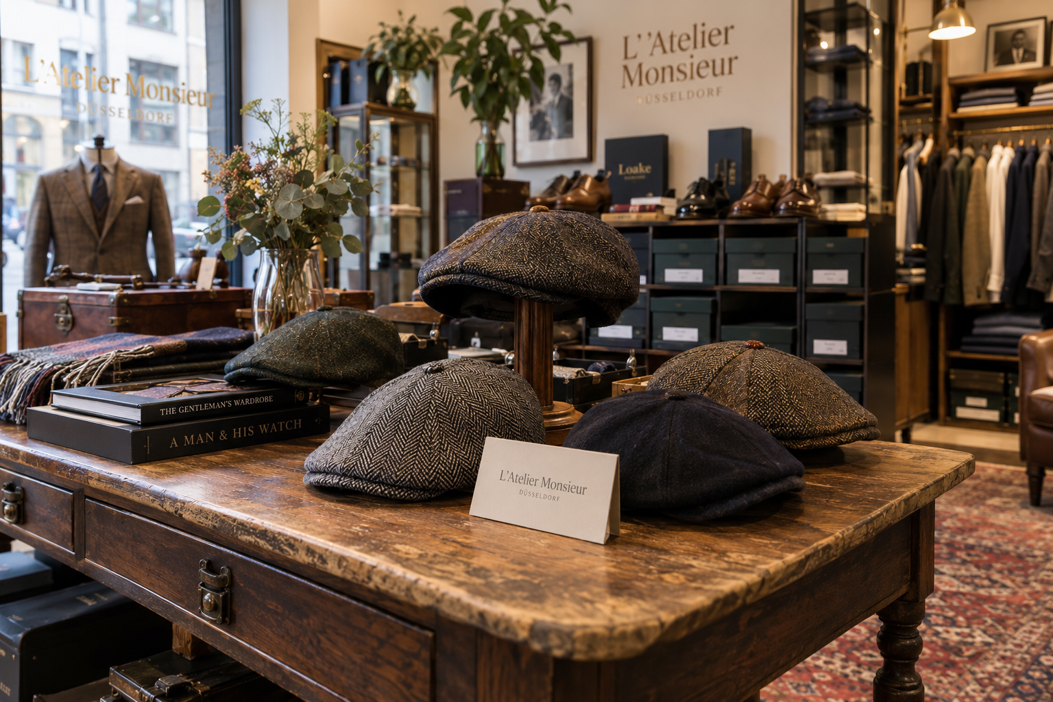 L´Atelier Monsieur - Herrenmode & Accessoires in Düsseldorf, Bilker Allee 16 in Düsseldorf