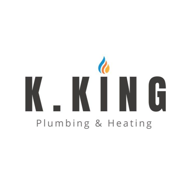 K. King Plumbing & Heating Logo