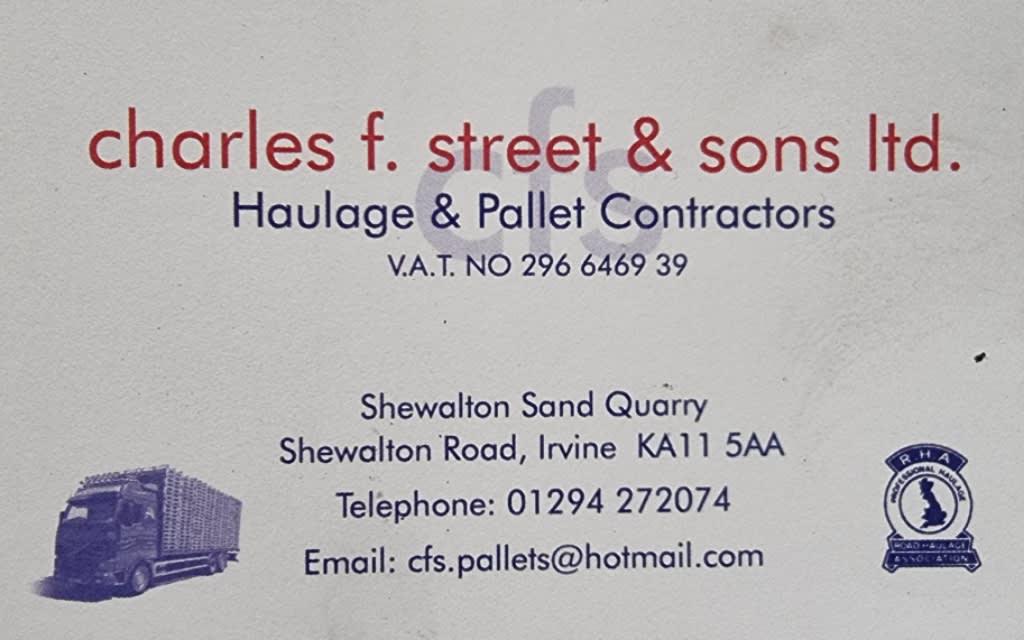 Images Charles F Street & Sons Ltd