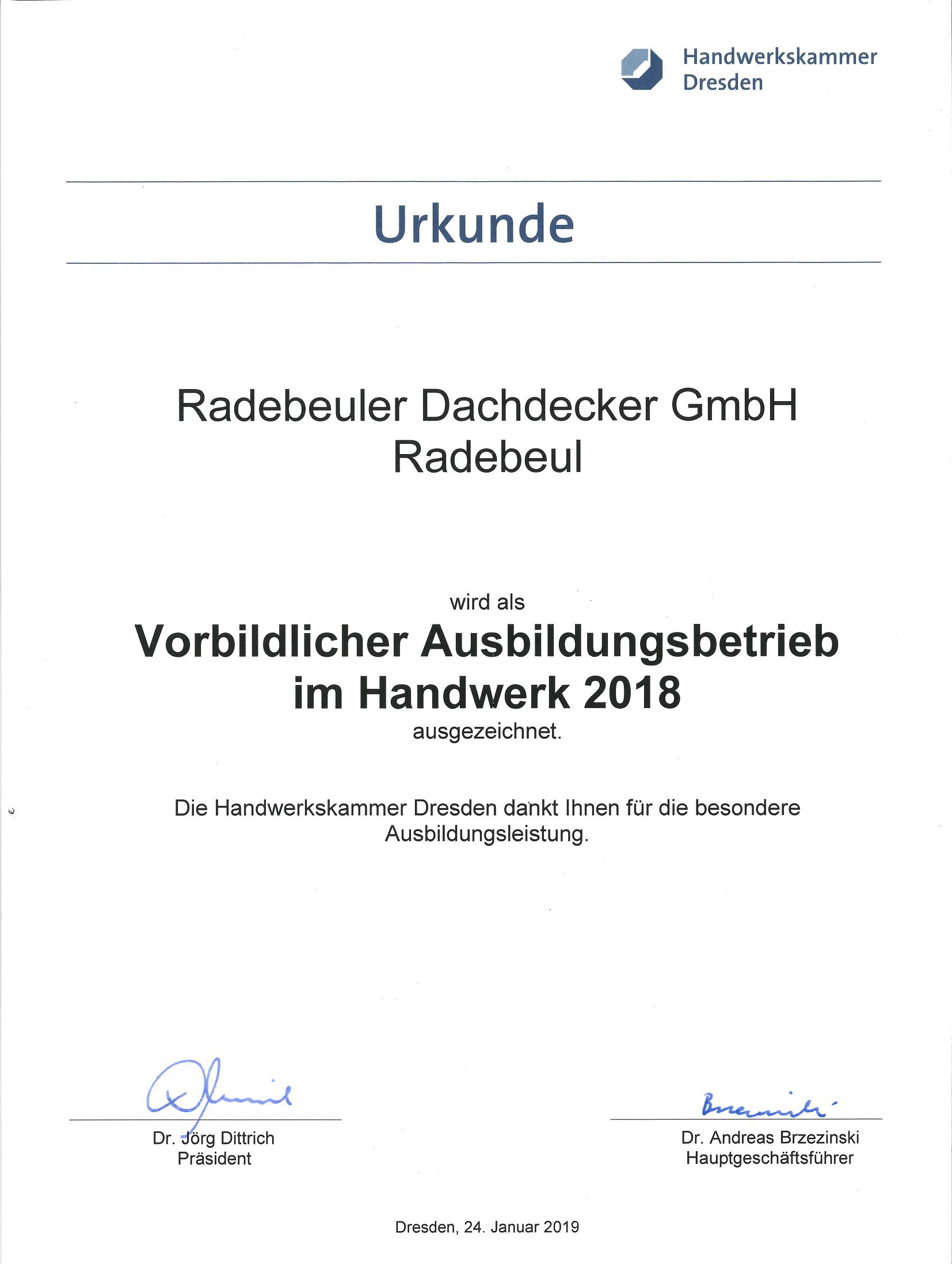 Bilder Radebeuler Dachdecker GmbH